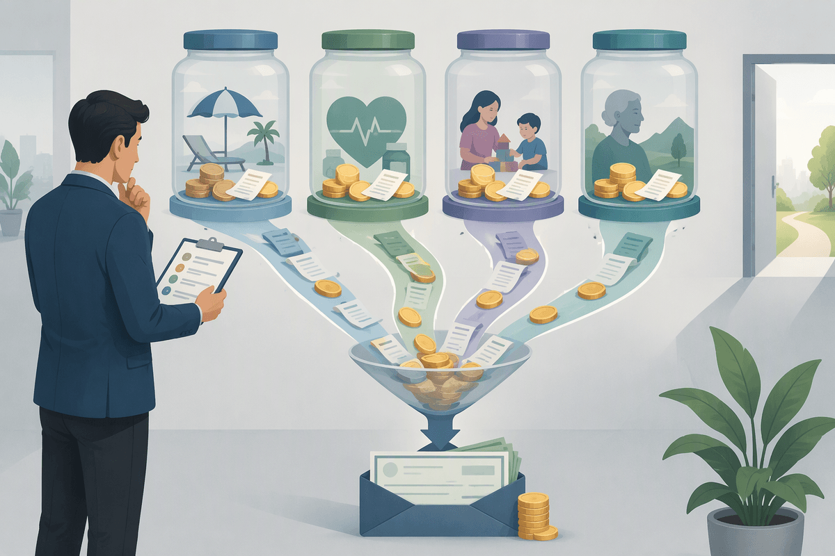 Unused time and spending accounts need separate answers