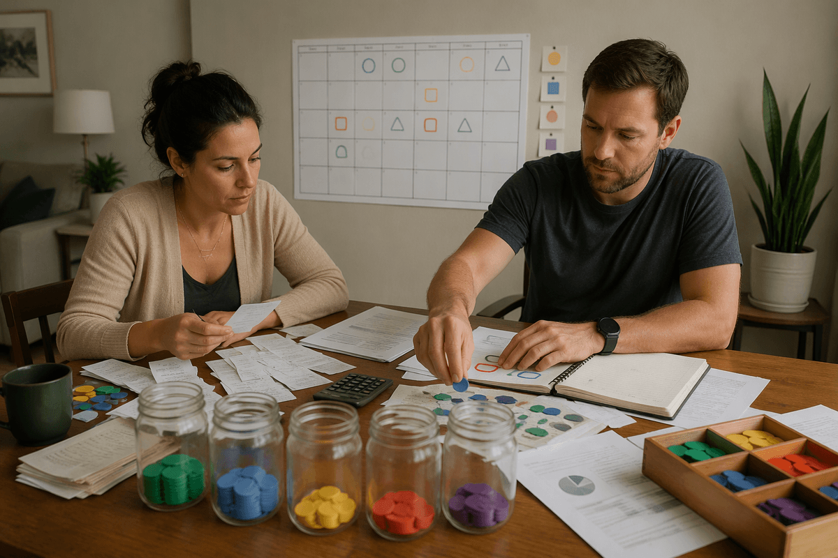 Which method costs more effort each month?